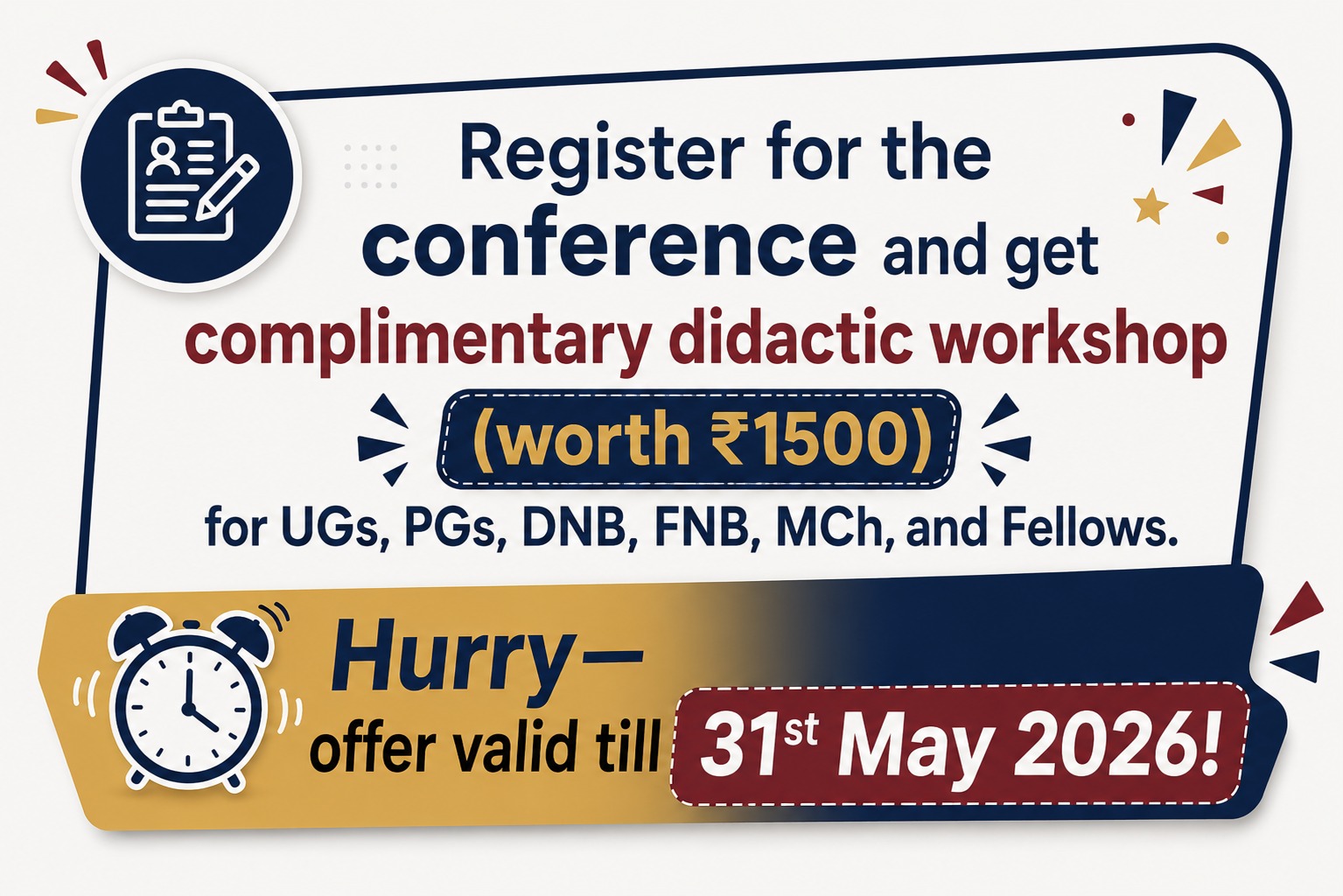 Conference Offer